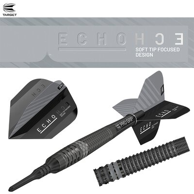 Target Soft Darts ECHO 14 90% Tungsten Softtip Darts Softdart 2020 18 g