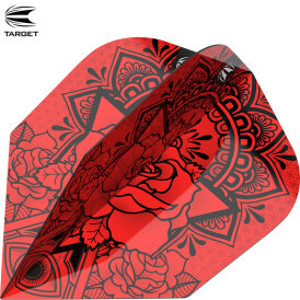 Target INK Pro Ultra Dart Flight - Dartflights Design 2020 Nr. 6 Rot