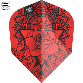 Target INK Pro Ultra Dart Flight - Dartflights Design 2020 Nr. 6 Rot
