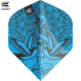 Target INK Pro Ultra Dart Flight - Dartflights Design 2020 Nr. 2 Blau