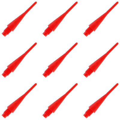 BULLS NL Longlife Long Pixel Tip Softdart Spitze Soft Tip 2BA 1000 Stück Rot