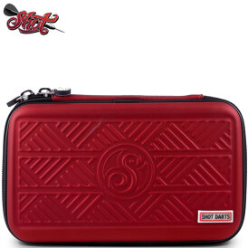 Shot Dart Tactical Darttasche Dartcase Dartbox Wallet Rot