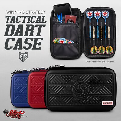 Shot Dart Tactical Darttasche Dartcase Dartbox Wallet Blau