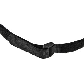 Klettband mit Öse 5er Pack Schwarz Kabelbinder Tragkraft von 15 Kg 500 x 20 mm