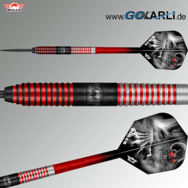BULLS NL Steel Darts Phantom Grip Red 90% Tungsten Steeltip Darts Steeldart