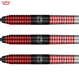 BULLS NL Steel Darts Phantom Grip Red 90% Tungsten Steeltip Darts Steeldart 25 g