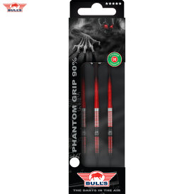 BULLS NL Soft Darts Phantom Grip Red 90% Tungsten Softtip Darts Softdart 22 g
