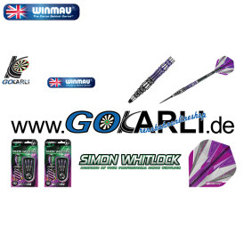 "Verpackung beschädigt" - Winmau Steel Darts Simon Whitlock Spezial Special Edition Steeltip Dart Steeldart 90% Tungsten 22 g