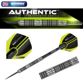 "Verpackung beschädigt" - Winmau Steel Darts MvG Michael van Gerwen Authentic 85% Tungsten Steeltip Dart Steeldart 2020 24 g