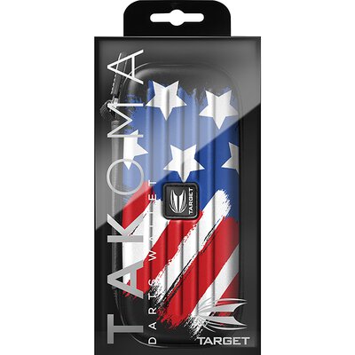 Target Takoma USA Flag Limited Edition Darttasche Dartcase Dartbox Wallet