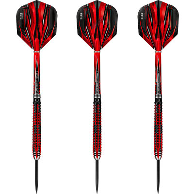 Harrows Steel Darts Fire Inferno 90% Tungsten Steeltip Dart Steeldart 22 g