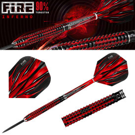 Harrows Steel Darts Fire Inferno 90% Tungsten Steeltip Dart Steeldart 26 g