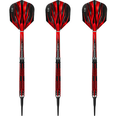 Harrows Soft Darts Fire Inferno 90% Tungsten Softtip Dart Softdart 20 g