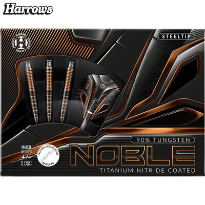 Harrows Steel Darts Noble 90% Tungsten Steeltip Dart Steeldart