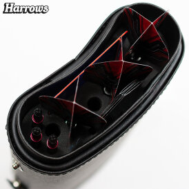 Harrows Prima Dart Case Darttasche Dartcase Dartbox Wallet Schwarz