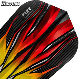 Harrows Fire Inferno Dart Flight Dartflight speziell laminiert Flammen