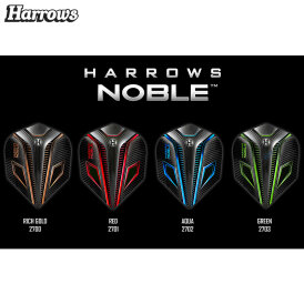 Harrows Noble Dart Flight Dartflight speziell laminiert Rot
