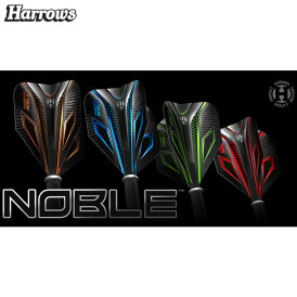 Harrows Noble Dart Flight Dartflight speziell laminiert Grün