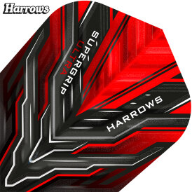 Harrows Supergrip Ultra Dart Flight Dartflight speziell laminiert Rot