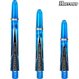 Harrows Dart Supergrip Ignite Shaft Dartshaft mit Ring IM Intermediate Aqua