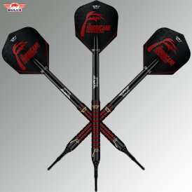 BULLS NL Soft Darts Kim Huybrechts 90% Black Titanium The Hurricane Softtip Darts Softdart 20 g