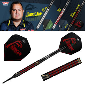BULLS NL Soft Darts Kim Huybrechts 90% Black Titanium The Hurricane Softtip Darts Softdart 20 g