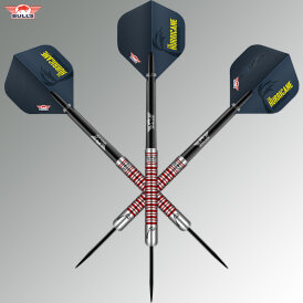 BULLS NL Steel Darts Kim Huybrechts 90% PCT The Hurricane Steeltip Darts Steeldart 23 g