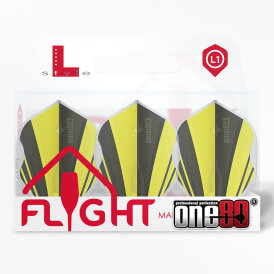 one80 Dart Dualite L-Style Champagne Dart Flights Design 2020 Gelb