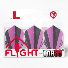 one80 Dart Dualite L-Style Champagne Dart Flights Design 2020 Pink