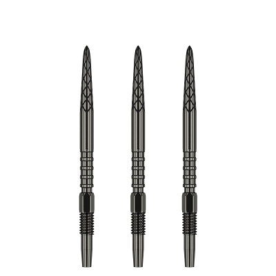 Target Steel Tip SWISS Point Dart Wechsel- Spitzen Schraubspitzen Schwarz DS 26 mm