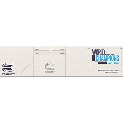 Target World Champions Dartmatte Dartteppich verschiedene Designs