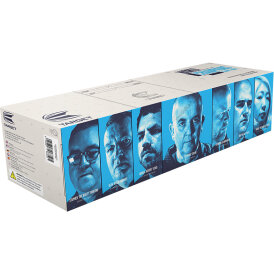 Target World Champions Dartmatte Dartteppich Rand blau