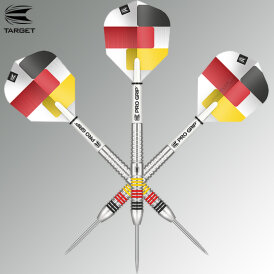 Target Steel Darts Gabriel Clemens German Giant 80% Tungsten Steeltip Darts Steeldart 23 g