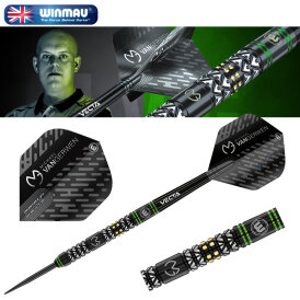 Winmau Steel Darts MvG Michael van Gerwen Vantage 90% Tungsten Steeltip Dart Steeldart 22 g