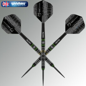 Winmau Steel Darts MvG Michael van Gerwen Vantage 90% Tungsten Steeltip Dart Steeldart 23 g