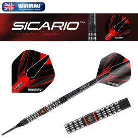 Winmau Soft Darts Sicario 90% Tungsten Softtip Dart Softdart 20 g