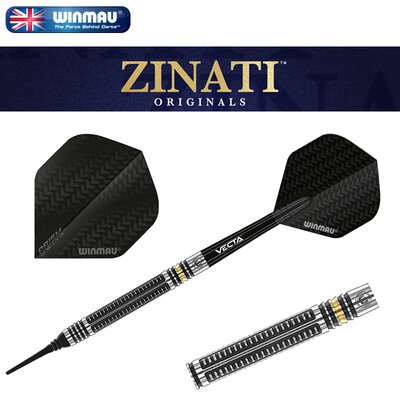 Winmau Soft Darts Zinati 90% Tungsten Softtip Dart Softdart 20 g