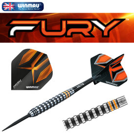 Winmau Steel Darts Fury 90% Tungsten Steeltip Dart Steeldart 24 g
