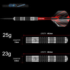 Winmau Steel Darts Mark Webster Steeltip Dart Steeldart 90% Tungsten 23 g