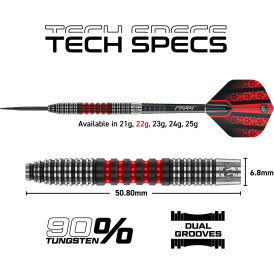 Winmau Steel Darts Joe Cullen 90% Tungsten Steeltip Dart Steeldart