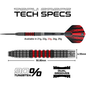 Winmau Steel Darts Joe Cullen 90% Tungsten Steeltip Dart Steeldart