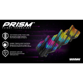 Winmau Prism ALPHA Dart Flight Generation 4 in verschiedenen Designs 2020