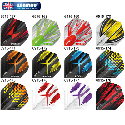 Winmau Prism ALPHA Dart Flight Generation 4 2020 Design 5