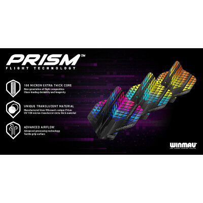 Winmau Prism ALPHA Dart Flight Generation 4 2020 Design 5