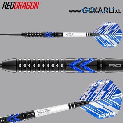 Red Dragon Steel Darts Gerwyn Price Blue Ice SE Steeltip Dart Steeldart 26 g