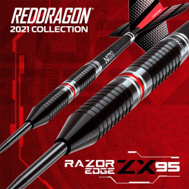 Red Dragon Steel Darts Razor Edge ZX-95 95% Tungsten Steeltip Dart Steeldart 26 g