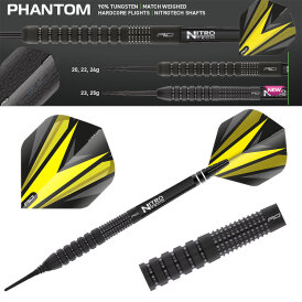 Red Dragon Soft Darts Phantom 90% Tungsten Softtip Dart Softdart 2021 20 g