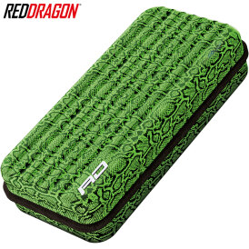 Red Dragon Peter Wright Snakebite Monza Green - Grün Darttasche Dartcase Dartbox Wallet