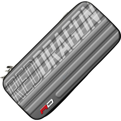 Red Dragon Monza Darttasche Dartcase Dartbox Wallet Grau