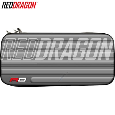 Red Dragon Monza Darttasche Dartcase Dartbox Wallet Grau